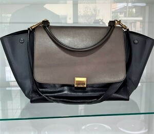 【ITB563D7ZNGY】CELINE セリーヌ ラペーズミディアム 2WAYトートバック 