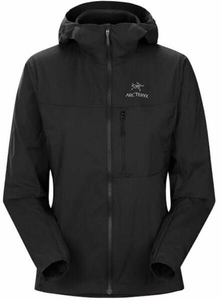 新品未使用品 ARC'TERYX アークテリクス Squamish Hoody レディース ブラック 黒 L ラージ ジャケット