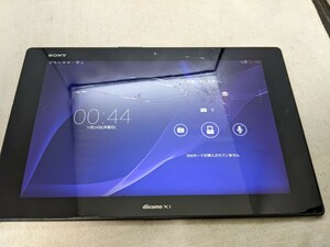 JS910 docomo XPERIA Z2 Tablet SO-05F Sony ソニー androidタブレット 動作未確認 現状品 JUNK 送料無料