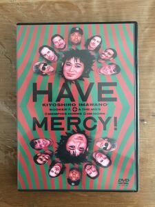 希少! 忌野清志郎☆have mercy！☆DVD☆国内盤☆rcサクセション☆人気！貴重！レア！ジャンク！