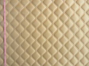 * water-repellent nylon quilt! diamond check ( beige )!112×30*[NE2007-B]