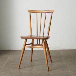 IZ69608N★ercol スティックバックチェア ヴィンテージ 英国 アーコール エルム ウィンザーチェア 曲木 椅子 コムバック ダイニングチェア