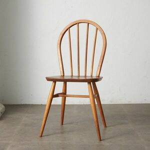 IZ70111F★ercol フープバックチェア 4本 スポーク アーコール ダイニングチェア 英国 ヴィンテージ 曲木 椅子 エルム 天然木 イギリス