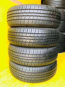 【2172】★【送料無料】★195/65R15 4本セット夏タイヤバリ山 GOOD YEAR EFFICIENT GRIP ECO HYBRID EG01【2018年】