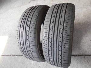 K238 215/50R17 215/50-17 215-50-17 中古2本 ECOS ES31 