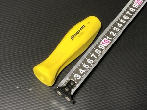 栃木発 ￥全国送料一律￥ ＊正規品＊ スナップオン Snap-on グリップ ６番 新ロゴ イエロー 検）Snapon MAC マック ドライバ 柄 シフトノ