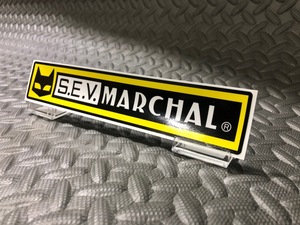 マーシャル SEV MARCHAL ステッカー 正規品 検）Marshall セブ シビエ ルーカス ピア PIAA ロゴ CIBIE 角 デカール 凸