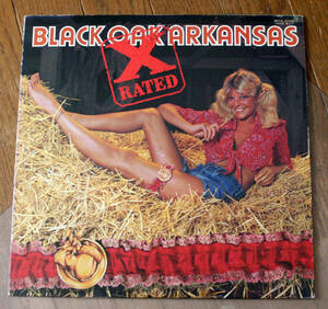 国内盤 BLACK OAK ARKANSAS - X Rated / Promo LP /