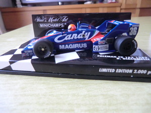 mc 1/43 TOLEMAN TG 183 1983 B.GIACOMELLI