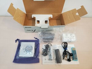 未使用保管品 SHARP シャープ MD-ST700 ポータブルMDプレーヤー MDWalkman