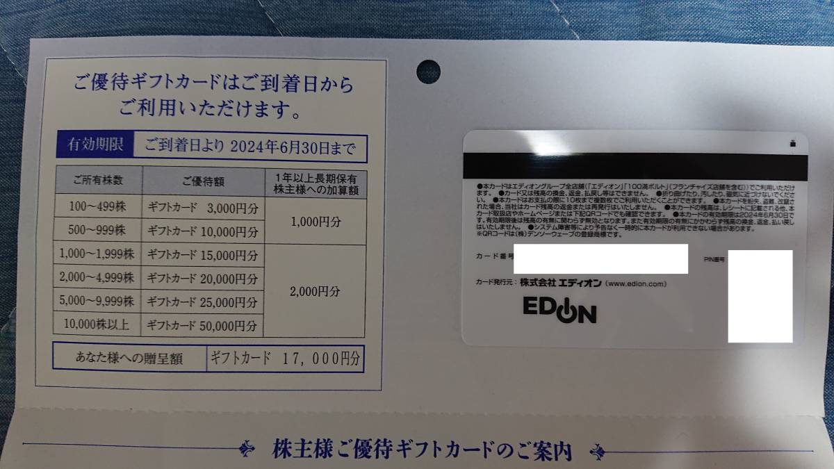 Yahoo!オークション -「エディオン株主優待券」の落札相場・落札価格