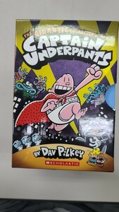 the gigantic collection of Captain Underpants　子供　英語　学習　小学生　教育　12冊セット　ソフトカバー