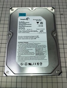 Seagate 3.5インチ IDE/ATA HDD 200GB Barracuda 7200.8 ST3200826A 動作確認済み