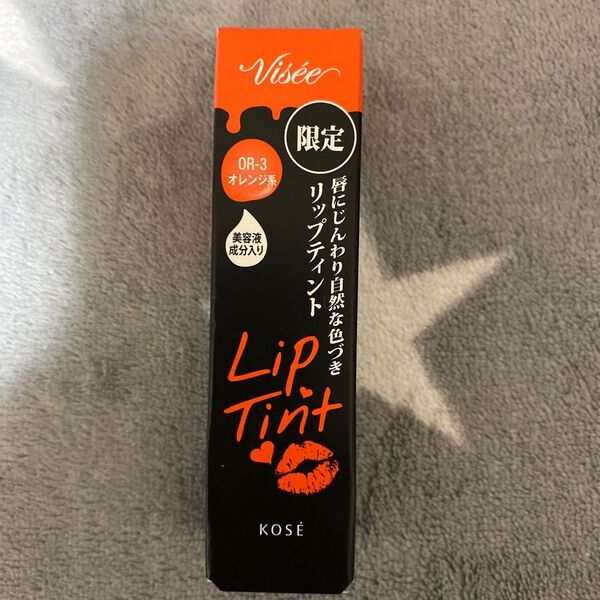 Visee ヴィセリシェ　リップティント　OR-3 限定品　口紅　7g