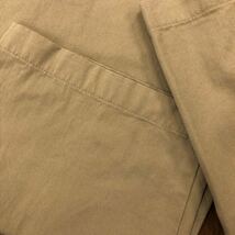 【EI234】CHAPS RALPH LAUREN W36 L30 ツータック チノパンツ ワークパンツ ベージュ メンズブランド古着 チャップス 送料無料_画像8