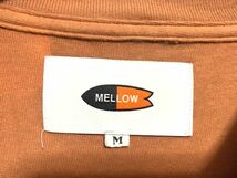 ★ MELLOW　ロゴ刺繍 オーバーサイズ ロングスリーブTシャツ キャメル M_画像5