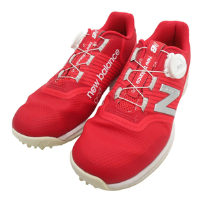 NEW BALANCE GOLF ニューバランスゴルフ UGBS996R ゴルフシューズ レッド系 22.5 [240101023764] ゴルフウェア レディース