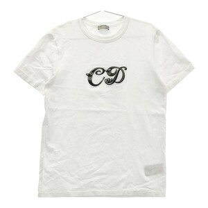 Christian Dior Christian Dior 2021FW ×Kenny Scharf CD Logo T-Shirt короткий рукав футболка оттенок белого S [240101025458] мужской 