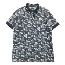 【1円】ADMIRAL アドミラル 半袖ポロシャツ 総柄 XL [240101025587]_画像1