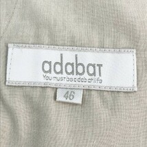 【美品】ADABAT アダバット ストレッチパンツ ベージュ系 46 [240101039897] ゴルフウェア メンズ_画像5
