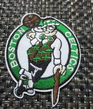 MD緑茶■新品NBAボストン・セルティックスBoston Celtics 刺繍ワッペン（パッチ）◆バスケットボール◎アメリカ　　スポーツ◆激渋_画像1