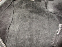 アルマーニ　ARMANI COLLEZIONI　クロコ　型押し　羊革　リアル　ムートン　ライダース　ジャケット　黒　46 国内正規品_画像3
