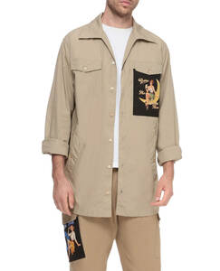 ドルチェ＆ガッバーナ 　DOLCE&GABBANA 　20SS Bring Me To The Moon Cargo Shirt　オーバーサイズ　カーゴ　シャツ　37