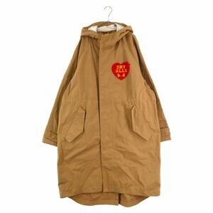 正規品 美品 HUMAN MADE ヒューマンメイド サイズ:M Military Hooded Coat ミリタリーフード付きコート ベージュ