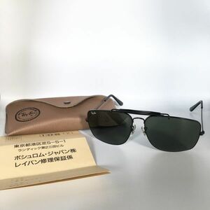 レイバン アメリカ ボシュロム製 RayBan サングラス ブラック エクスプローラー ブロバー付き 62mm