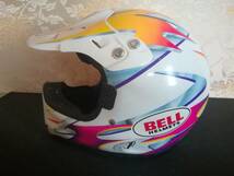 BELL HELMETS ベル ヘルメット モト６ Wanna Fight or what? 7-1/4 58cm モトクロス エンデューロ 超珍品！_画像3