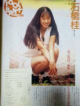 スコラ 1993年10月28日号 (NO.292)葉月里緒菜6p盛本真理子10p高橋めぐみ8p松岡柑奈7pかとうれいこ3pコギャルアイドル大集合9p石橋桂_画像6