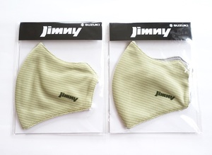 ☆送料無料☆新品 Jimnyロゴ入り ジムニー マスク 2枚セット スズキ ノベルティ 純正 非売品 希少 レア 