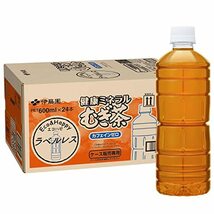 伊藤園 ラベルレス 健康ミネラルむぎ茶 600ml×24本_画像1