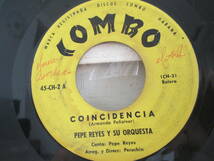 ☆試聴可 / CUBA / キューバ / 45'S / PEPE REYES Y SU ORQ / COMBO 2 / ボレロ　 Bolero /　フィーリン Feelin_画像1