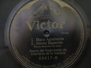 ☆「SP盤　78回転　10インチ」試聴可 / LATIN / ラテン / BANDA DEL REGIMIENTO DE INFANTERIA DE LA HABANA / Victor 69417