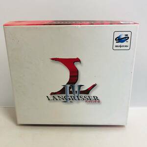 【ゲームソフト】中古 セガサターン SS　ラングリッサー4スペシャルパッケージ 特製ピンバッチ付き ※ネコポス全国一律送料260円