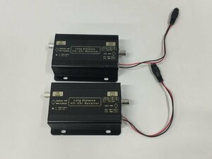 LONG DISTANCE HD-SDI RECEIVER 現状品 2個セット　(管2ＦＢ２－Ｎ７）