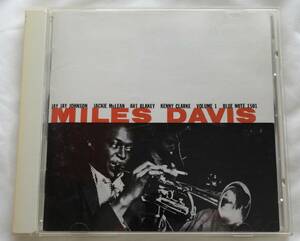 Miles Davis☆マイルス・デイヴィス☆Volume I☆Blue Note☆国内盤☆ライナー付