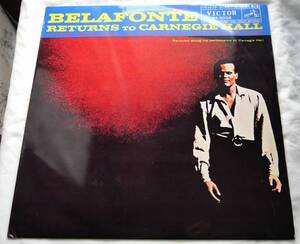 LP☆ハリー・ベラフォンテHarry Belafonte☆カーネギー・ホールに帰る第2集Return to Carnegie Hall Vol2☆日本盤☆ビクター☆RA-5008