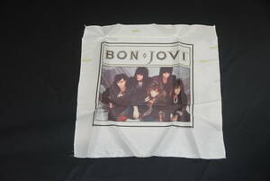 新品未使用品　　　ロック　タペストリー　　　　ボンジョビ　 Bon Jovi　　　　小　　アメリカ製　　　　（21）　