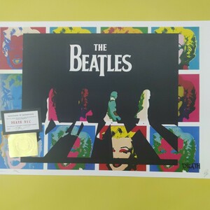 DEATH NYC 世界限定100枚 アートポスター　Beatles　ビートルズ　アビイロード　Andy　Warhol　アンディウォーホル　マリリンモンロー