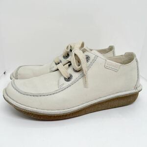 レア 美品★クラークス ランブラー ウォーキングシューズ レザー 本革 UK5D サイズ 約24cm clarks RAMBLER 121113921