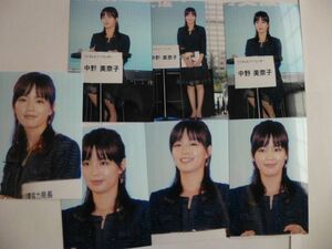 新品 未使用品 女子アナ フジテレビ フォニックス 中野美奈子 写真 ミニスカ パンスト ７枚セット