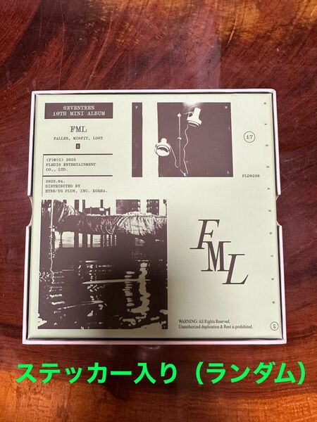 SEVENTEEN 10th Mini Album「FML」