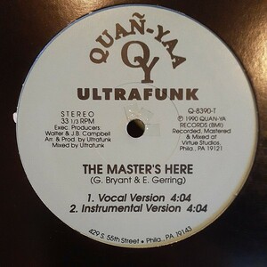 ULTRAFUNK & YVETTE / THE MASTER'S HERE / HIT IT WITH THE & IZE /JOHNNY HAMMOND SMITH,SHIFTING GEARS ネタ/ミドル,STREET SOUL