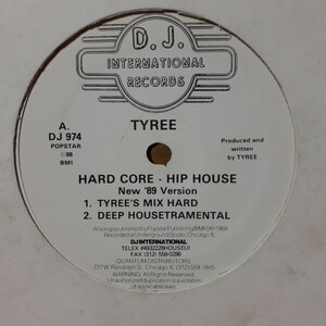 DJ HARVEY PLAY ！！TYREE / HARD CORE HIP HOUSE (DEEP HOUSETRAMENTAL) /シカゴ,CHICAGO,ACID,HARDCORE,DJ SPINNA 