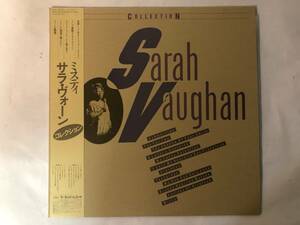 30902S 美盤 帯付12inch LP★サラ・ヴォーン/SARAH VAUGHAN/COLLECTION★20PP-54