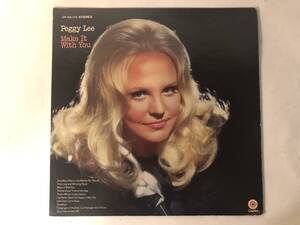 30929S 12inch LP★ペギー・リー/PEGGY LEE/MAKE IT WITH YOU★CP-80178