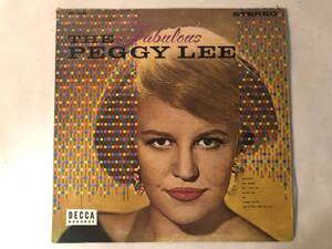 30929S 12inch LP★ペギー・リー/PEGGY LEE/THE FABULOUS★SDL-10148