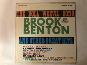 30929S US盤 12inch LP★BROOK BENTON/THE BOLL WEEVIL SONG★SRW 16314-W